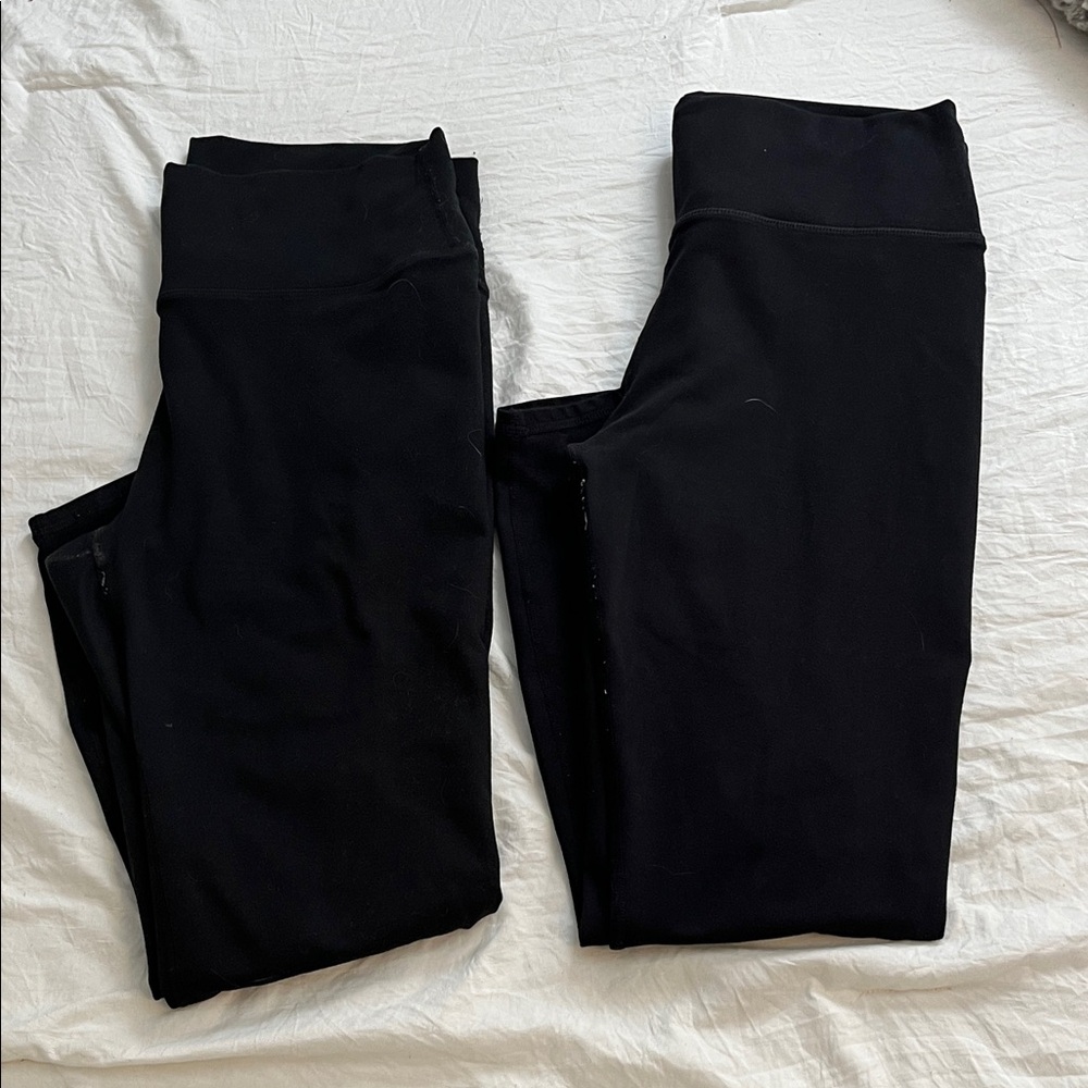 Fabletics Women's Powehold Black Leggings